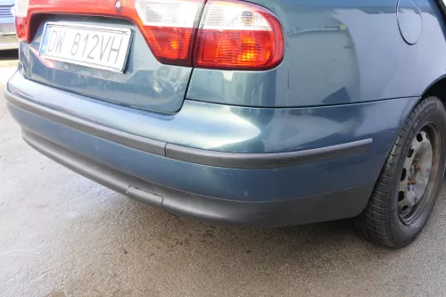 Seat Toledo 1M Stoßstange Heckstoßstange hinten LS5W AZUL TOPACIO L5SW grün (165478)