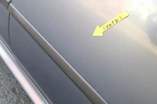 Skoda Octavia 1U Kombi  +Limo Tür vorne rechts Beifahrertür grau LF7V 9901 U9 (165488)