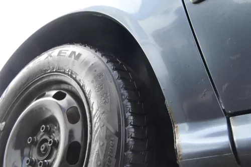 Skoda Octavia 1U Kotflügel vorne links grau LF7V 9901 U9 auch Combi (165491)