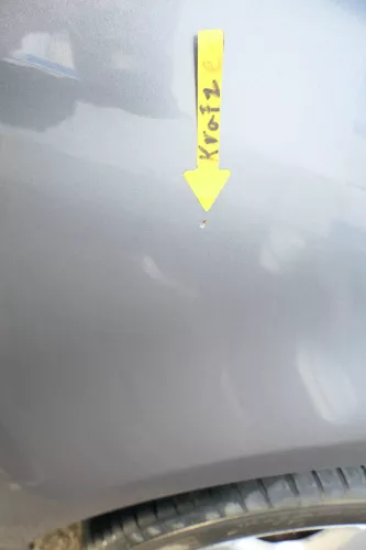 VW Touran 1T Kotflügel vorne rechts grau LD7X ca.2003-2006 platinumgrey 165553 (165553)