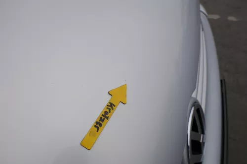 VW Golf 4 Motorhaube Haube Klappe vorne silber grau LB7Z satinsilber satin 846 (165572)