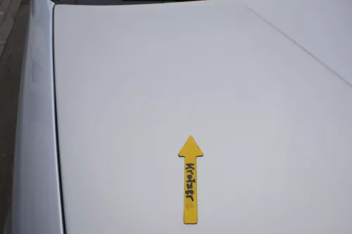 VW Golf 4 Motorhaube Haube Klappe vorne silber grau LB7Z satinsilber satin 846 (165572)