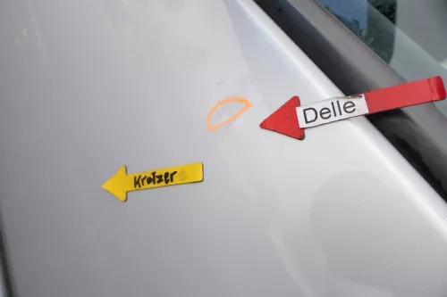 VW Golf 4 Bora Tür vorne links Fahrertür 4/5-Türer & Kombi silber LB7Z -ohneAnba (165577)