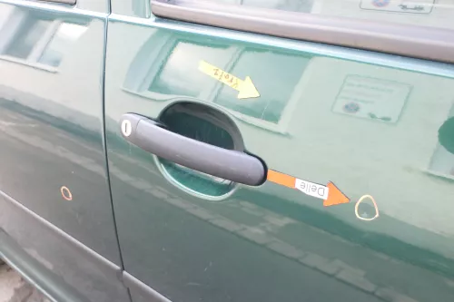 VW Golf 4 Bora Tür vorne rechts Beifahrertür 4/5-Türer+Kombi Variant grün LC6M (165599)