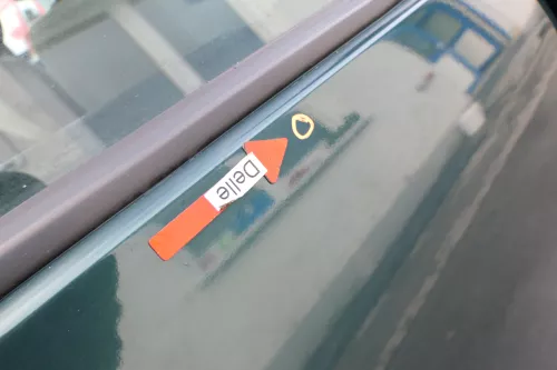 VW Golf 4 Limousine Tür hinten rechts grün LC6M (KEINkombi) (165600)