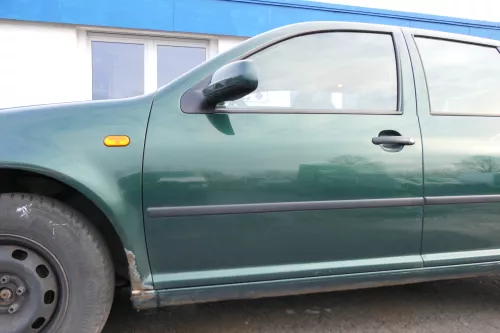 VW Golf 4 Bora Tür vorne links Fahrertür 4/5-Türer & Kombi grün LC6M -ohneAnba