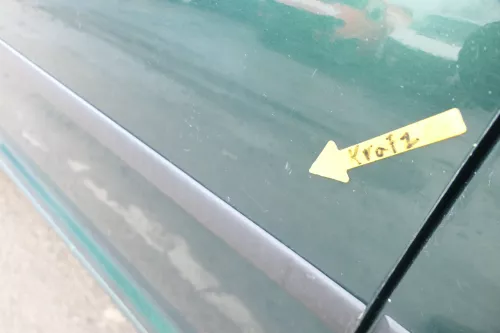 VW Golf 4 Bora Tür vorne links Fahrertür 4/5-Türer & Kombi grün LC6M -ohneAnba (165603)