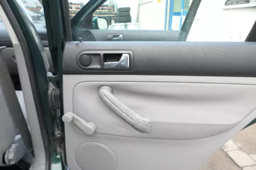 1x VW Golf 4 1J Limousine Türverkleidung Verkleidung Tür hinten rechts grau (165610)
