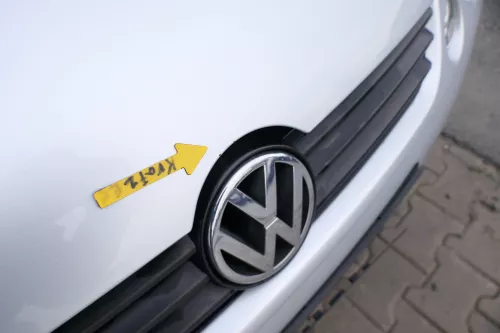 VW Lupo Motorhaube KLappe vorne silber LA7W reflexsilber grau (165619)