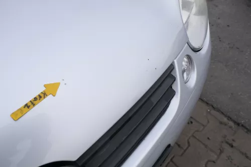 VW Lupo Motorhaube KLappe vorne silber LA7W reflexsilber grau (165619)