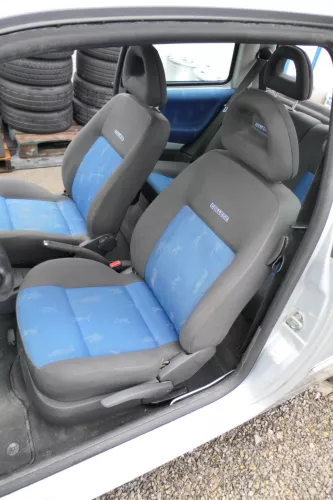 Arosa Lupo Sitz vorne links Fahrersitz Höhenverstellung schwarz College blau (165632)