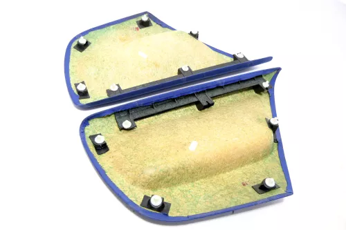 2x Lupo Arosa Verkleidung Seite hinten links rechts Abdeckung blau College (165634)