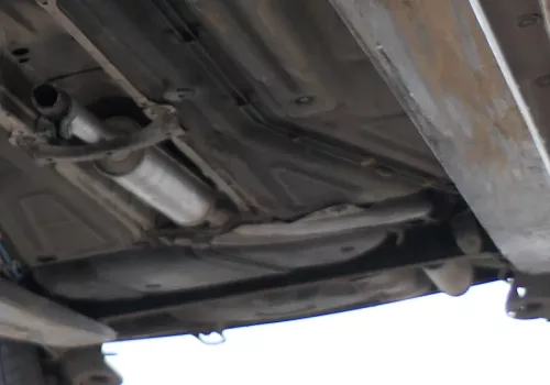 VW Lupo 6X Auspuff hinten Endschalldämpfer + Mittelschalldämpfer 1,0 1.4 AUD AUC (165639)