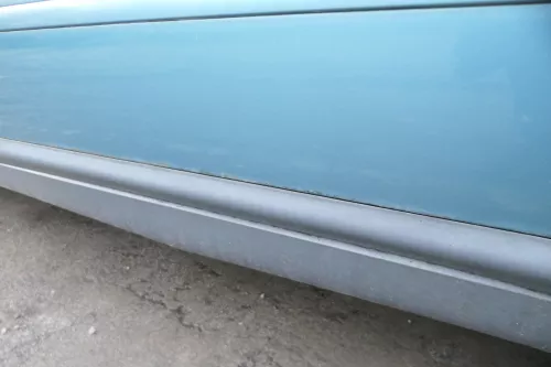 Audi A6 4B C5 Tür nur Türblatt vorne rechts Beifahrertür  grün blau LX6V jaspisg (165667)