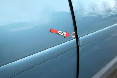 Audi A6 4B C5 Tür Türblatt hinten rechts grün blau LX6V jaspisgrün (165668)