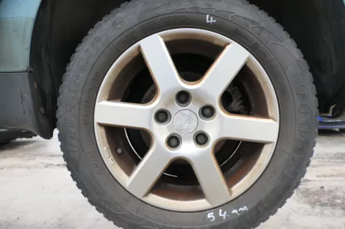 4x Audi A4 8E A6 4B Alufelgen 195/65R15 91H Winterreifen Reifen 4-7mm KBA 46659 (165703)