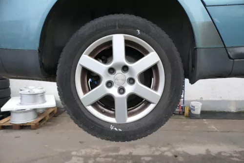 4x Audi A4 8E A6 4B Alufelgen 195/65R15 91H Winterreifen Reifen 4-7mm KBA 46659 (165703)