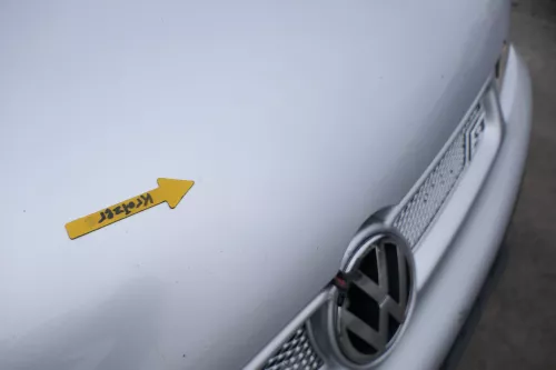 VW Golf 4 Motorhaube Haube Klappe vorne silber grau LA7W grau reflexsilber (165704)