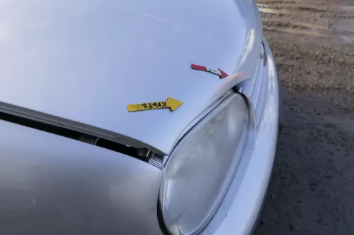 VW Golf 4 Motorhaube Haube Klappe vorne silber grau LA7W grau reflexsilber (165729)