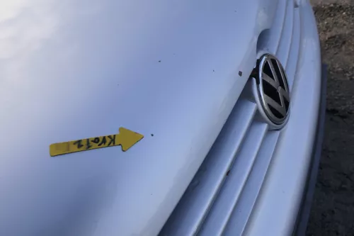 VW Golf 4 Motorhaube Haube Klappe vorne silber grau LA7W grau reflexsilber (165729)