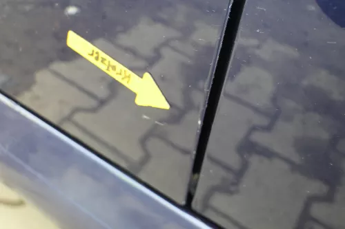 VW Polo 6N 6N2 Tür vorne links Fahrertür 4/5-Türer blau LB5N ohneAnbauteile (165748)