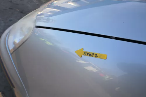 Ford Galaxy WGR Kotflügel links vorne Facelift grau cosmic-silber 2QTC (165778)