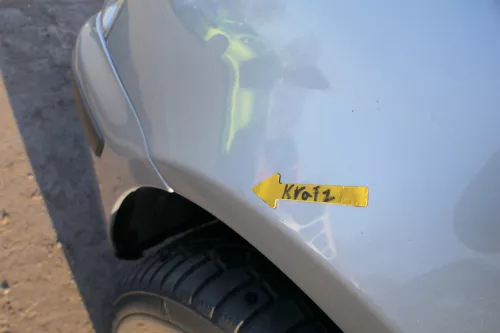 Ford Galaxy WGR Kotflügel links vorne Facelift grau cosmic-silber 2QTC (165778)