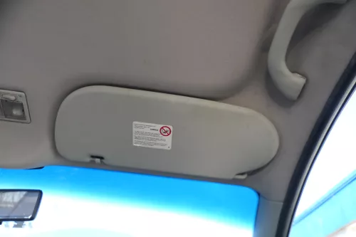 VW Sharan 7M Galaxy WGR Sonnenblenden Sonnenblende grau rechts (165809)