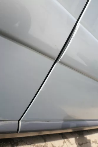 Audi A2 8Z Tür nur das Türblatt vorne rechts blau LY7R - ohne Anbauteile -kobalt (165823)