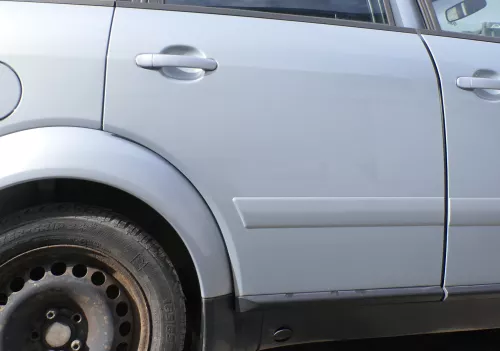 Audi A2 8Z Tür mit Türblatt hinten rechts blau LY7R - ohne Anbauteile