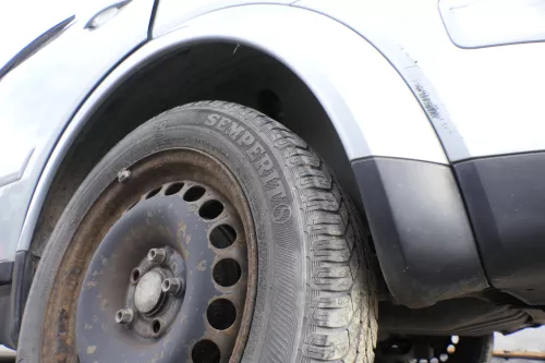 Audi A2 8Z Kotflügel Abdeckung Verbreiterung Radabdeckung hinten links blau LY7R (165829)