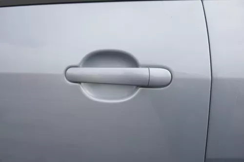 Audi A2 8Z Tür mit Türblatt hinten links blau LY7R - ohne Anbauteile (165830)