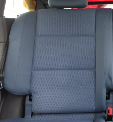 Audi A2 8Z Sitz hinten rechts Sitzfläche Rücksitz Rückbank blau sinus neptunblau (165841)