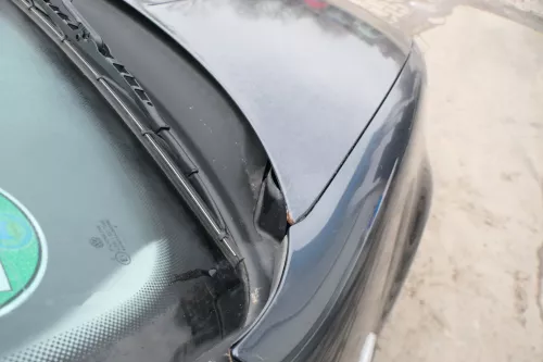 VW Golf 4 Motorhaube Haube Klappe vorne grau LC7V (166098)