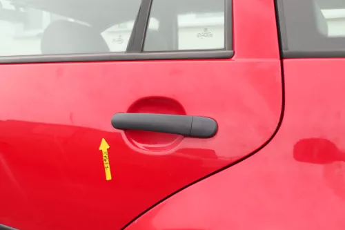 VW Golf 4 Bora Tür hinten links nur Kombi / Variant eot LY3D - ohne Anbauteil (166134)