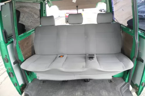 VW T4 Sitze hinten Sitz Rückbank 3-er (Multivan Caravelle) Rücksitzbank (166189)