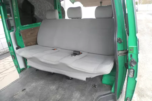 VW T4 Sitze hinten Sitz Rückbank 3-er (Multivan Caravelle) Rücksitzbank (166189)