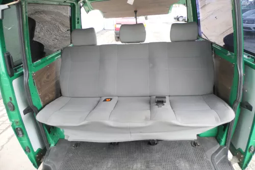 VW T4 Sitze hinten Sitz Rückbank 3-er (Multivan Caravelle) Rücksitzbank (166189)