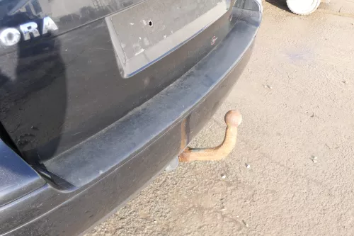 VW Golf 4 Kombi Avant Stoßstange hinten Heckstoßstange Stoßfänger schwarz LC9Z (166217)