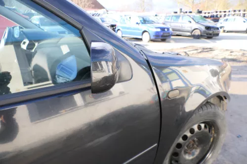 VW Bora Golf 4 elektrischer Spiegel Außenspiegel rechts mit Glas schwarz LC9Z KM (166218)