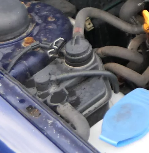 VW Polo 6K Caddy 9K Aktivkohlefilter Aktivhohlebehälter 6K0201797BC Druckventil (166300)