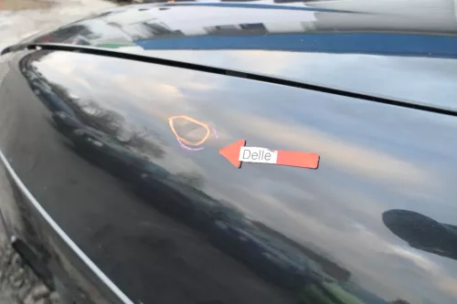 VW Caddy 9K Polo Variant 6Kv Kombi Kotflügel vorne links schwarz LC9Z (166305)