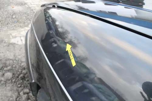 VW Caddy 9K Polo Variant 6Kv Kombi Kotflügel vorne links schwarz LC9Z (166305)