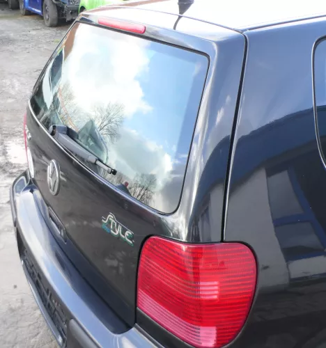 Polo 6N2 Heckklappe Klappe hinten Kofferraumklappe schwarz LC9Z Scheibe (166334)