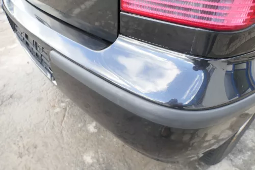 VW Polo 6N2 Stoßstange hinten Heckstoßstange Stoßfänger schwarz LC9Z (166336)