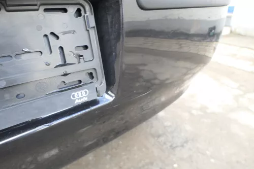 VW Polo 6N2 Stoßstange hinten Heckstoßstange Stoßfänger schwarz LC9Z (166336)