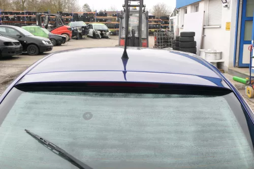 Seat Ibiza 6L Heckklappe Klappe hinten Kofferraumklappe blau LS5S ohneBremsleuch (166353)