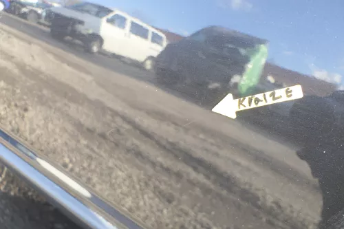 Skoda Fabia 6Y Limousine Schrägheck Tür hinten links schwarz LF9R (166388)