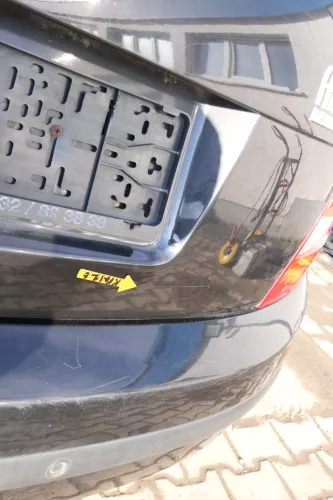 Skoda Fabia 6Y6 Schrägheck Heckklappe Kofferraumklappe hinten schwarz LF9R (166389)