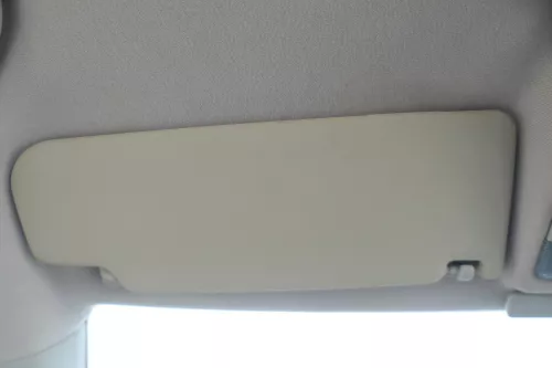 Skoda Fabia 6Y Sonnenblenden Sonnenblende grau links vorne 6Y1857551Q X14 (166400)